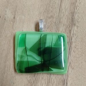 Handmade Fused Glass Pendant